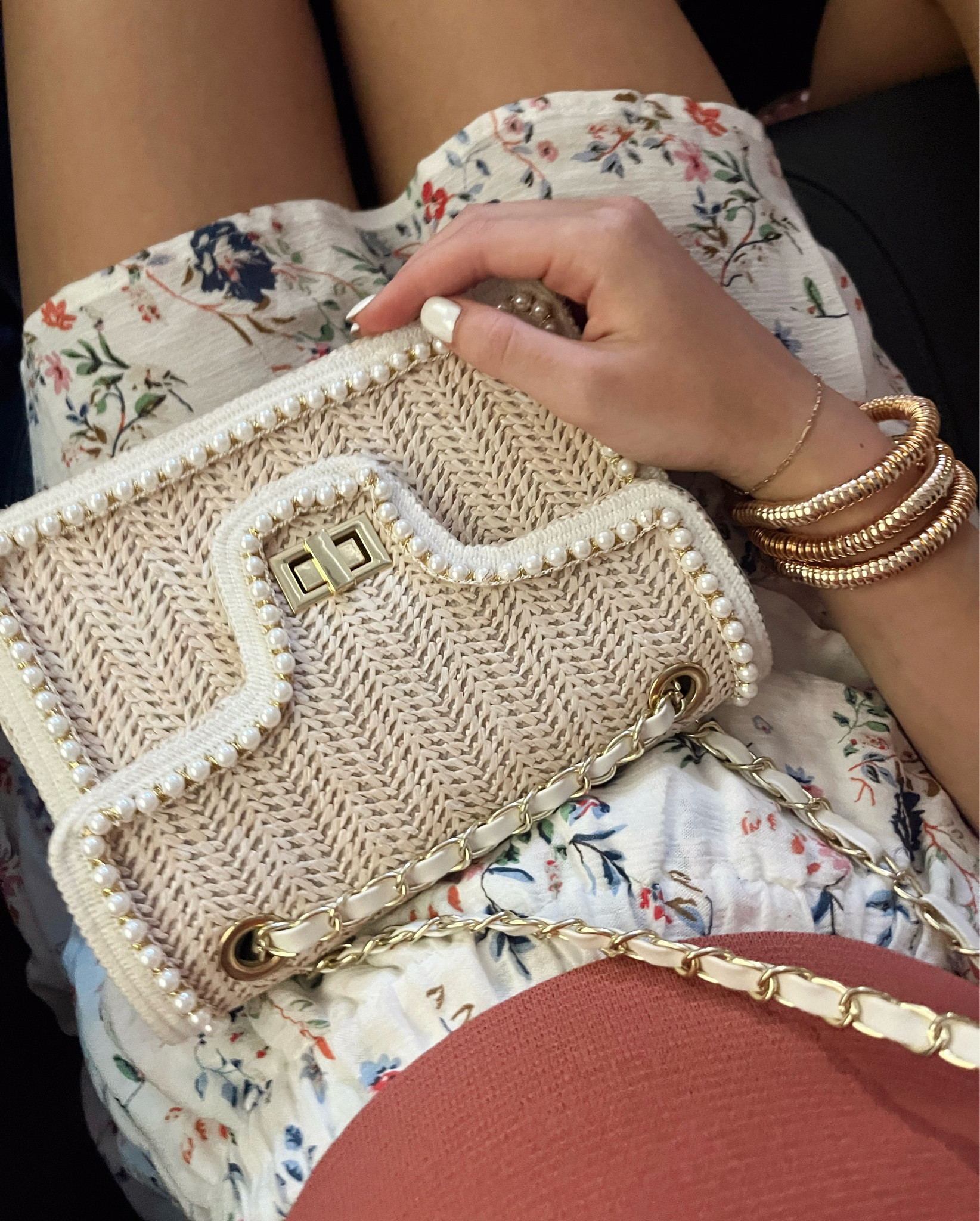 Accessory details 👛 

Accessories, accessory, girly accessories, girly purse, girly ootd, ootd, what I wore, style inspo, Pinterest inspo, bracelets, gold bracelets, summer ootd, summer outfit, purse, Styles by Emma Linn, Emma Linn, inspo 

#LTKStyleTip #LTKTravel #LTKFindsUnder50