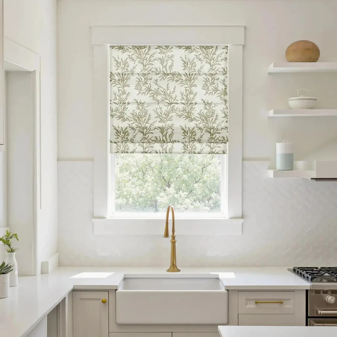 Motorized Roman Shade Cordless | TWOPAGES