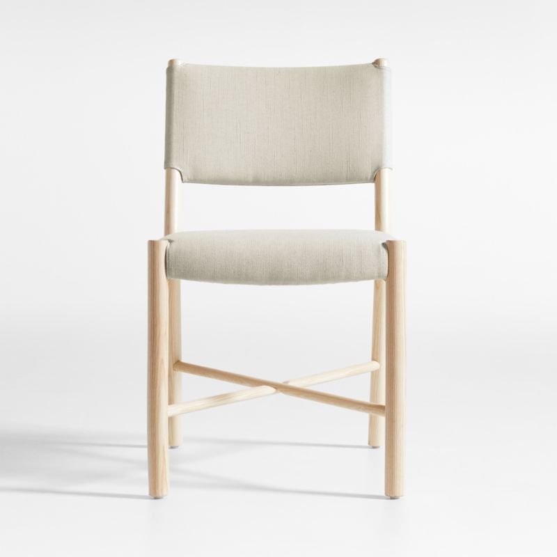 Ryman Upholstered Wood Dining Chair + Reviews | Crate & Barrel | Crate & Barrel