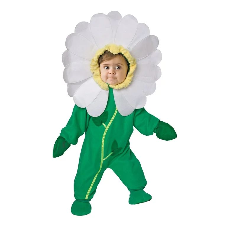 Living Fiction Baby Flower 2pc Infant Costume, Small 0-9MO, Green - Walmart.com | Walmart (US)