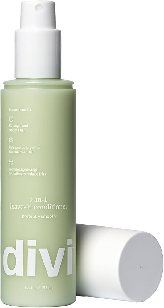 divi 3-in-1 Leave-In Conditioner - Lightweight Formula to Detangle and Hydrate Hair While Protect... | Amazon (US)