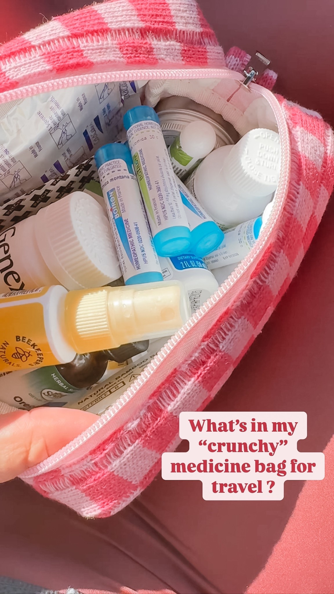 My natural medicine travel essentials .


#LTKKids #LTKFamily #LTKItBag