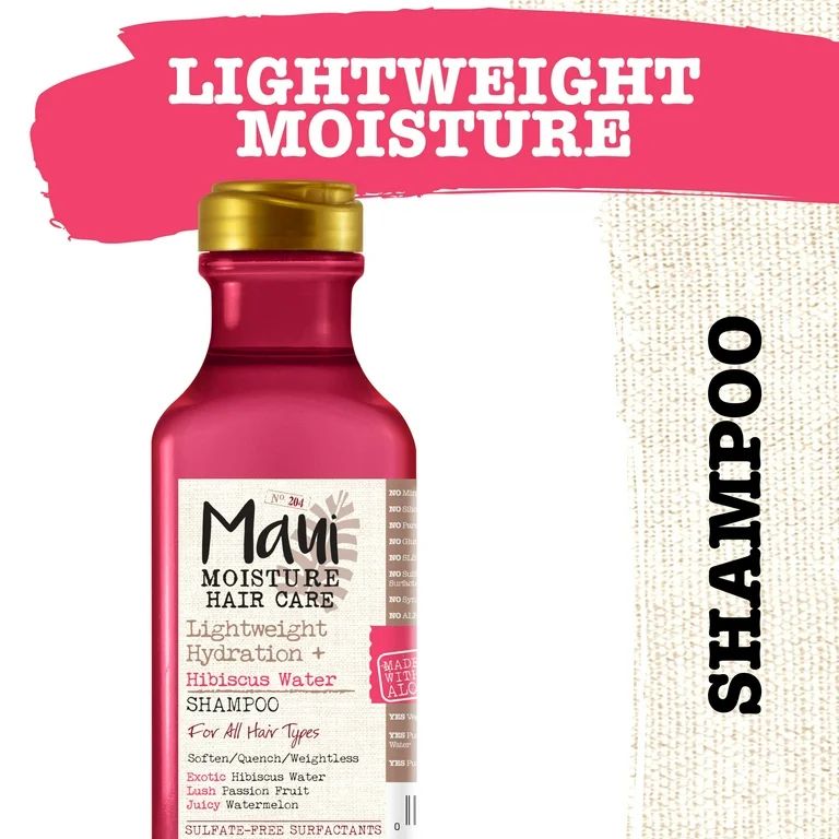 Lightweight Hydration + Hibiscus Water Shampoo, Aloe Vera | Walmart (US)