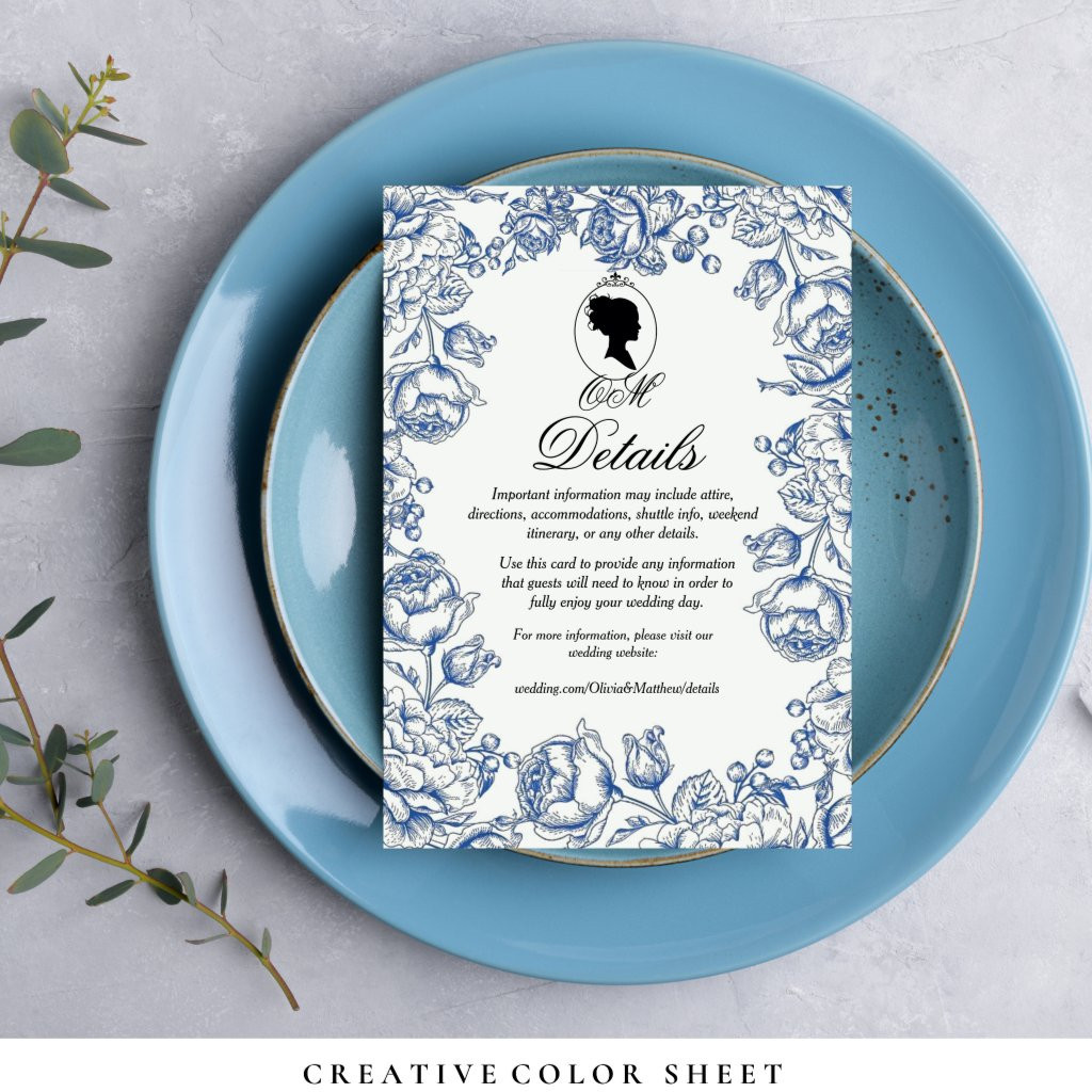 Elegant Garden Flowers Boho Bridgerton Wedding | Zazzle