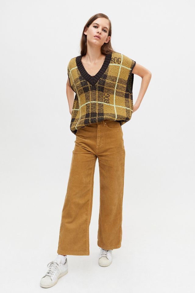 BDG High & Wide Corduroy Pant | Urban Outfitters (US and RoW)