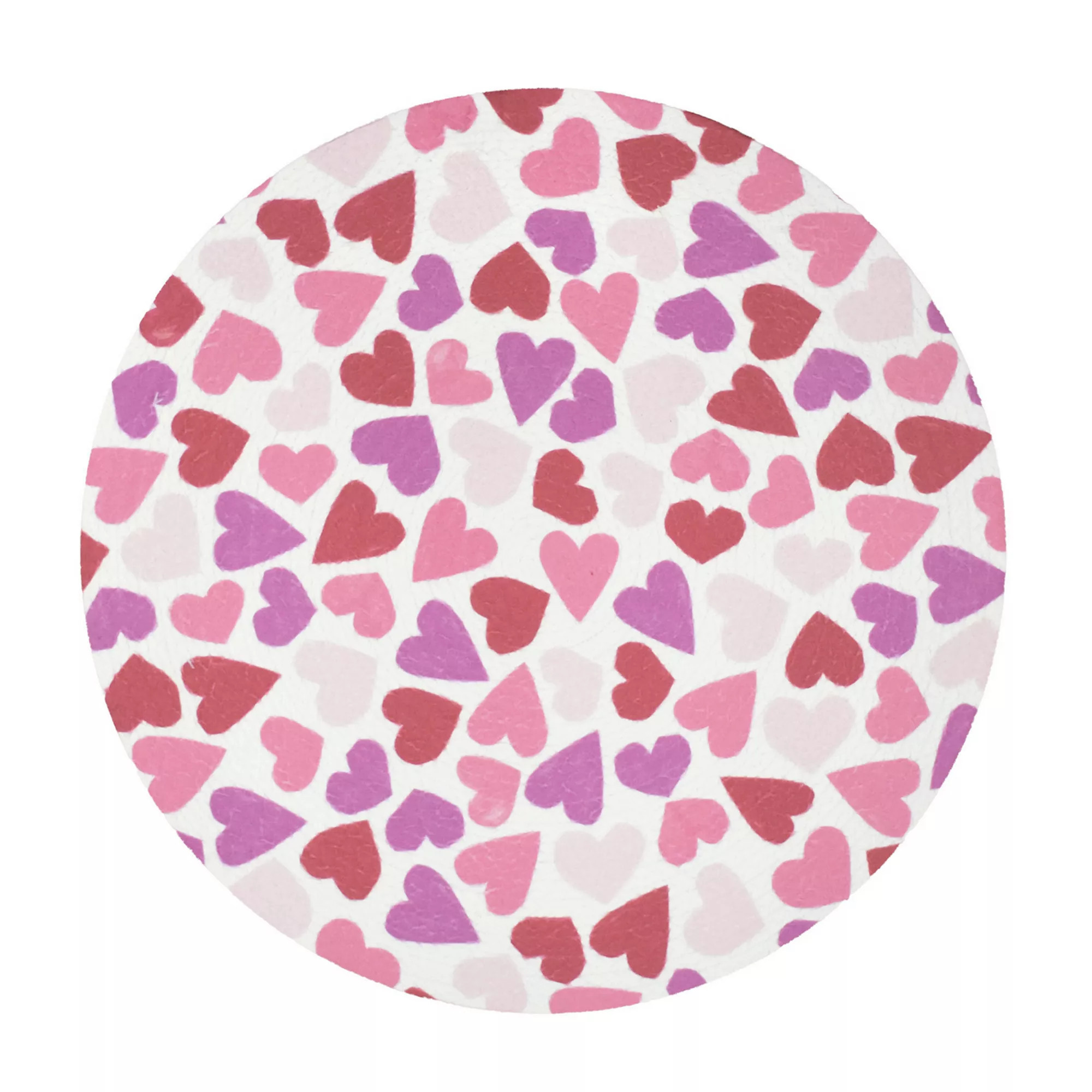 Celebrate Together™ Valentine's Day Heart Toss Printed Braid Placemat | Kohl's