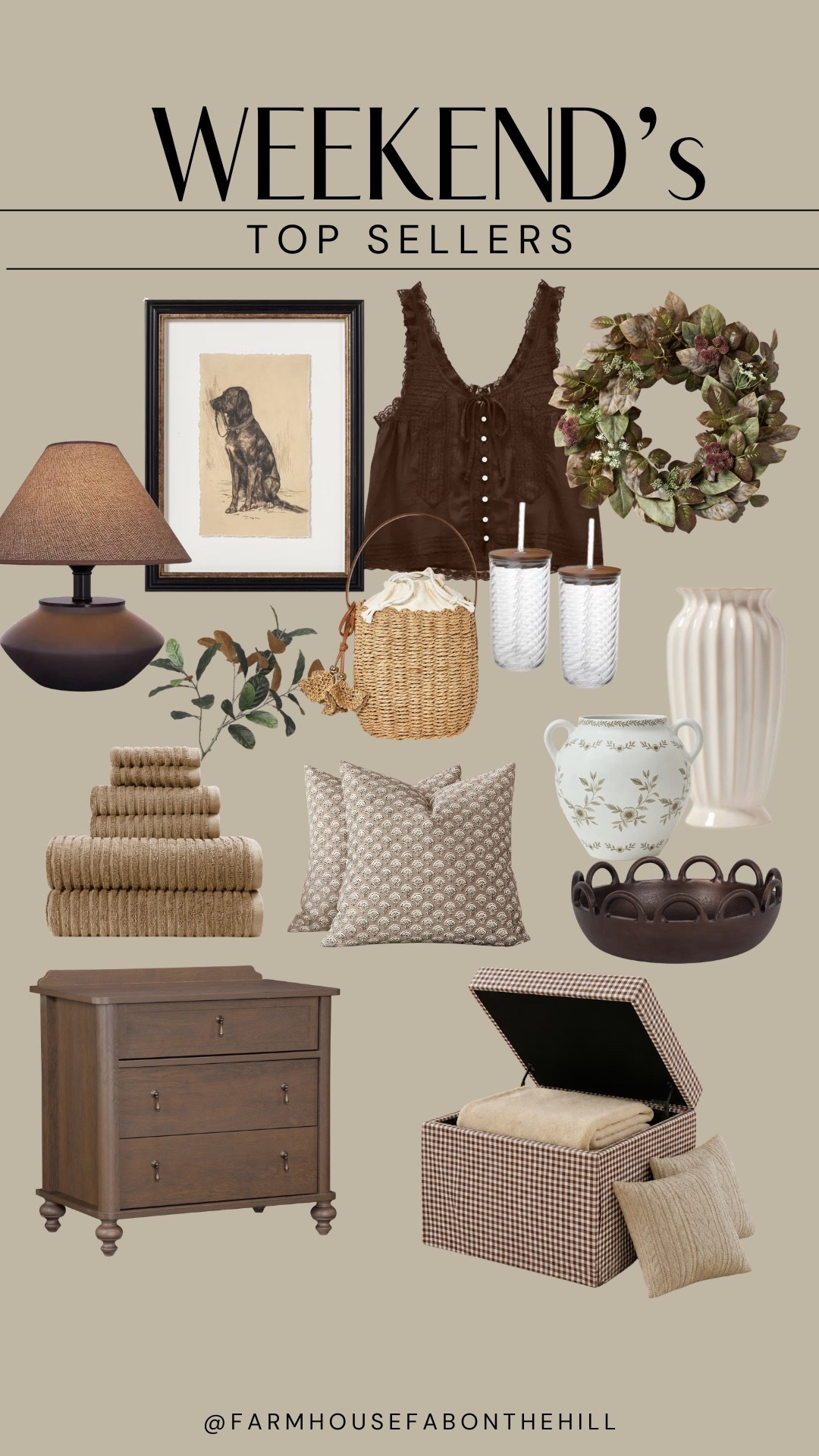 Weekend’s top sellers- mist lived by you. Curated neutral home and fashion favorites 

#LTKttending

#LTKHome #LTKSaleAlert