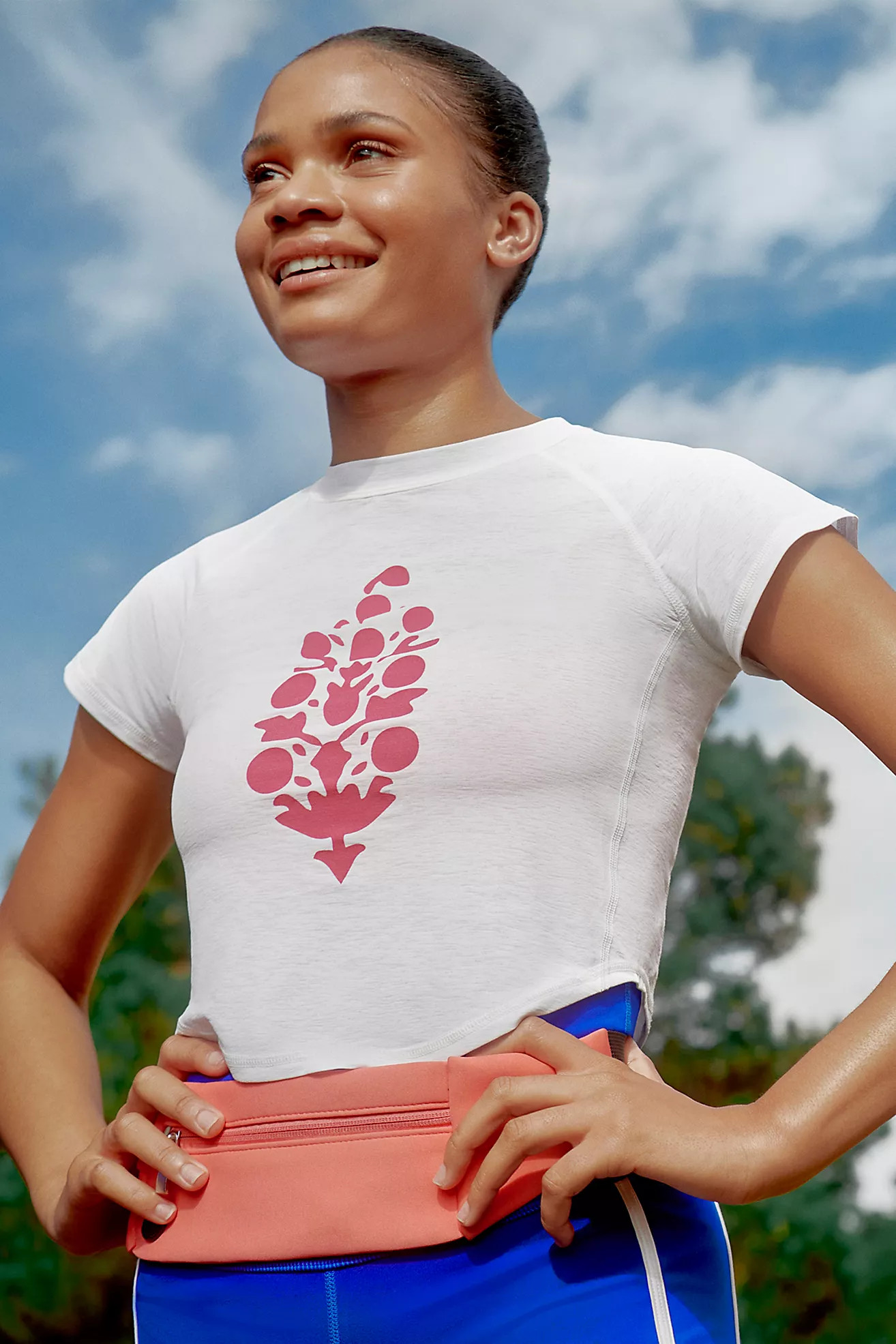 On Repeat Logo Short-Sleeve Tee | Free People (Global - UK&FR Excluded)