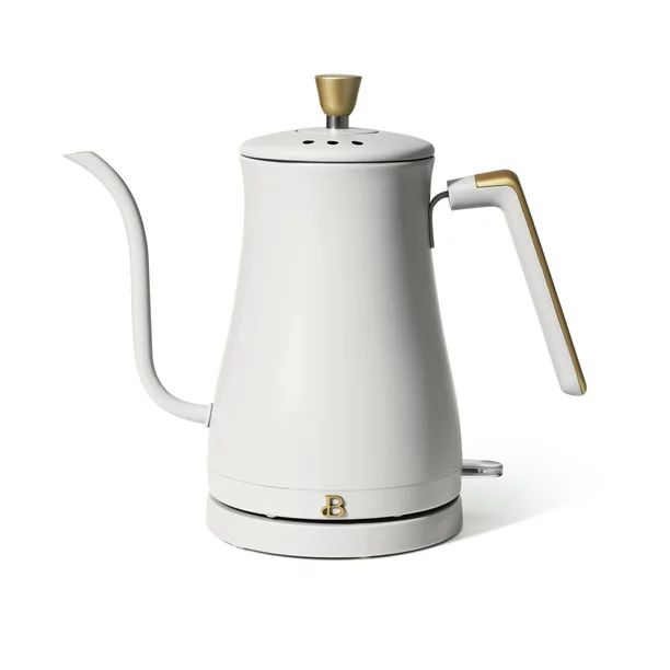 Beautiful 1.0L Electric Gooseneck Kettle, White Icing by Drew Barrymore | Walmart (US)