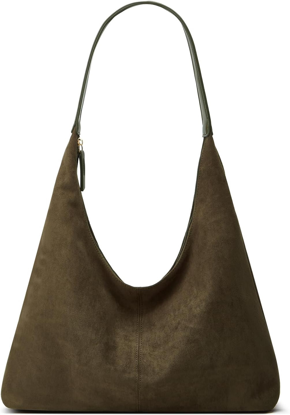 Trendy Faux Suede Shoulder Purse Bag Women Tote Hobo Purses Handbag Bags | Amazon (US)