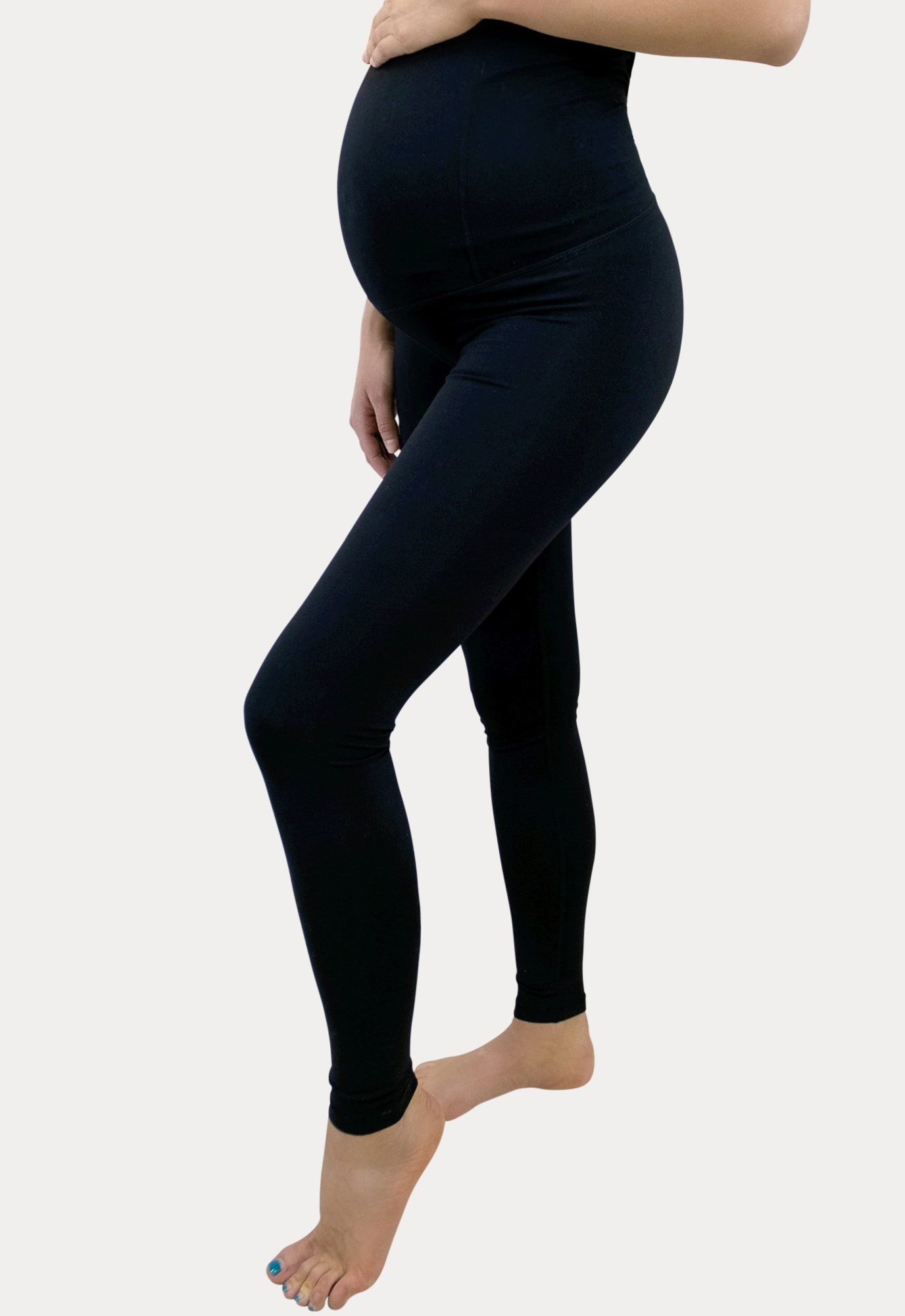 Basic Black Maternity Legging - Sexy Mama Maternity | Sexy Mama Maternity
