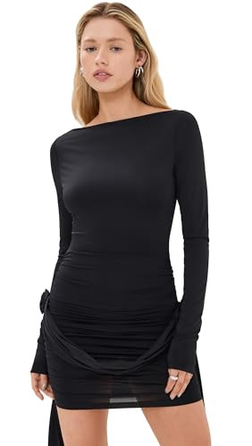 Lioness Women's Glory Mini Dress, Onyx, Black, L | Amazon (US)