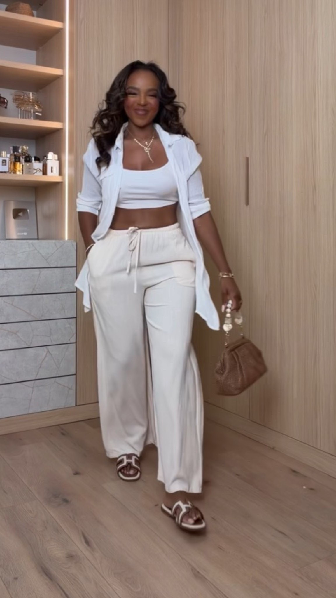 Scroll to shop! ✨ Everything from this look is linked below. 👇🏽    

Wearing: Size Small | 5’4” | 140 lbs  

📲   Download the FREE LTK app & follow me (@kirasfashionfinds) to shop all my daily finds.  #LTKootd #LTKPetite #LTKU

#LTKootd #LTKgrwm