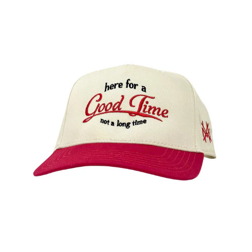 MHC Here For a Good Time Trucker Hat | The Mad Hatter Company