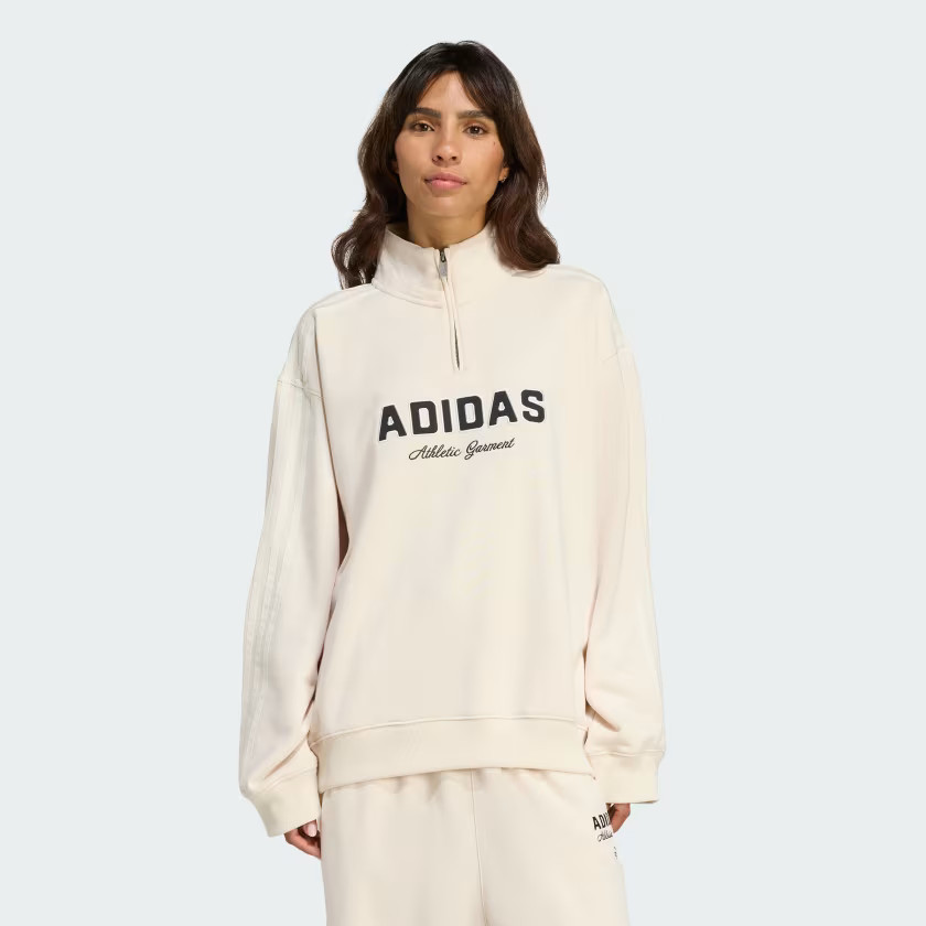 ADIDAS ORIGINALS ATHL DEPT GRAPHIC QUARTER ZIPPER | adidas (US)