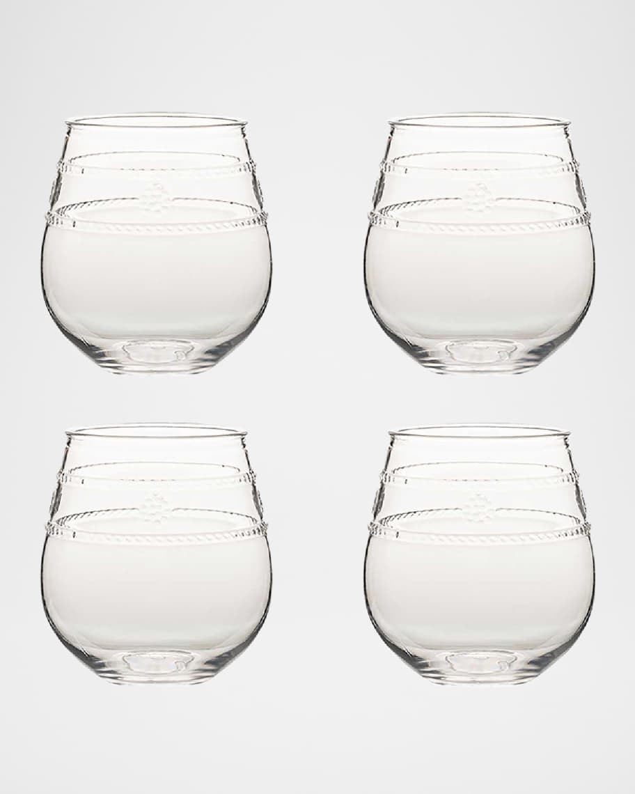 Isabella Acrylic Stemless Wine Glasses, Set of 4 | Neiman Marcus