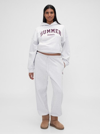 Gap × Summer Fridays Heavyweight Relaxed Logo Joggers | Gap (US)