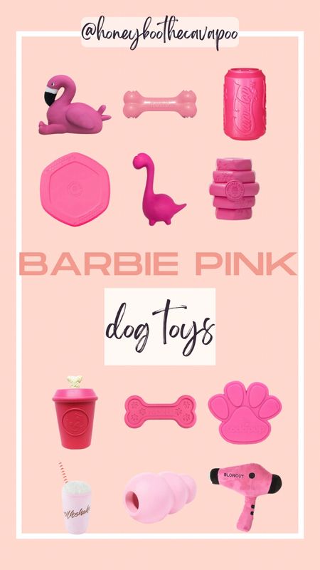I love this Barbie pink for trendy play time fun for your pooch 🎀

Dog toy, dog accessories, squeaky toy, chew toy, bone, kong

#LTKSeasonal #LTKfamily