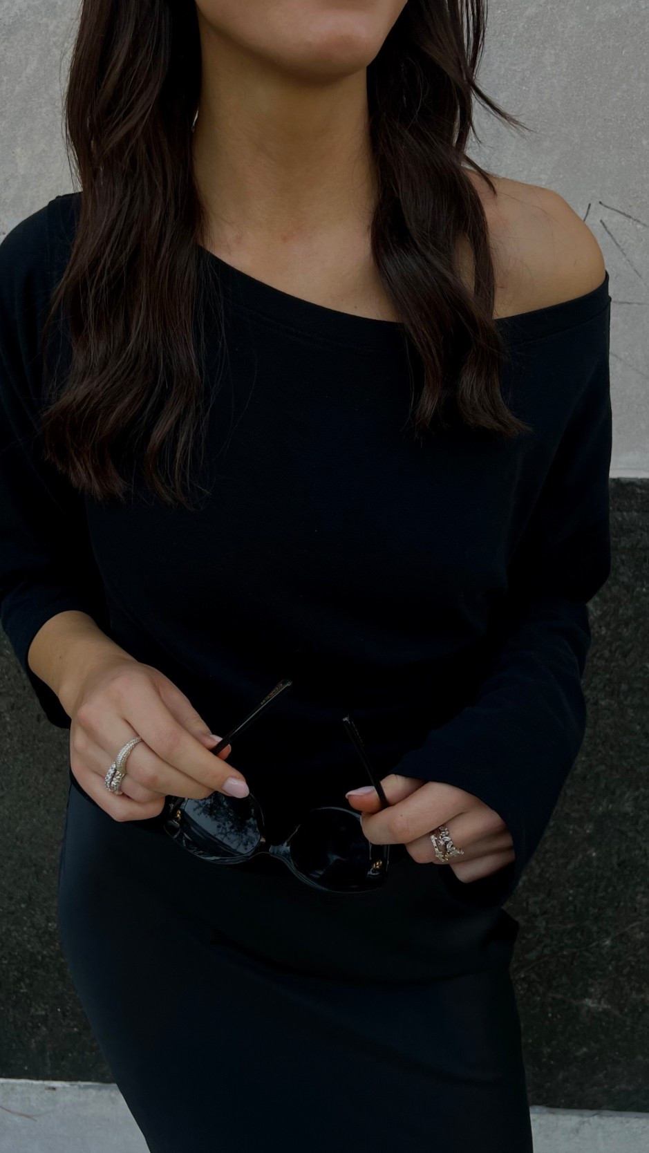 Effortless Fall Outfit Inspiration 
Chic all-black look featuring a silky midi skirt paired with an off-the-shoulder knit top — the perfect balance of elegance and edge. Styled with zebra-print Mary Jane flats for a bold statement, this outfit transitions seamlessly from day to night. A timeless fall outfit idea for city strolls, dinner dates, or work-to-weekend style.

#LTKFallSale #LTKWorkwear #LTKStyleTip