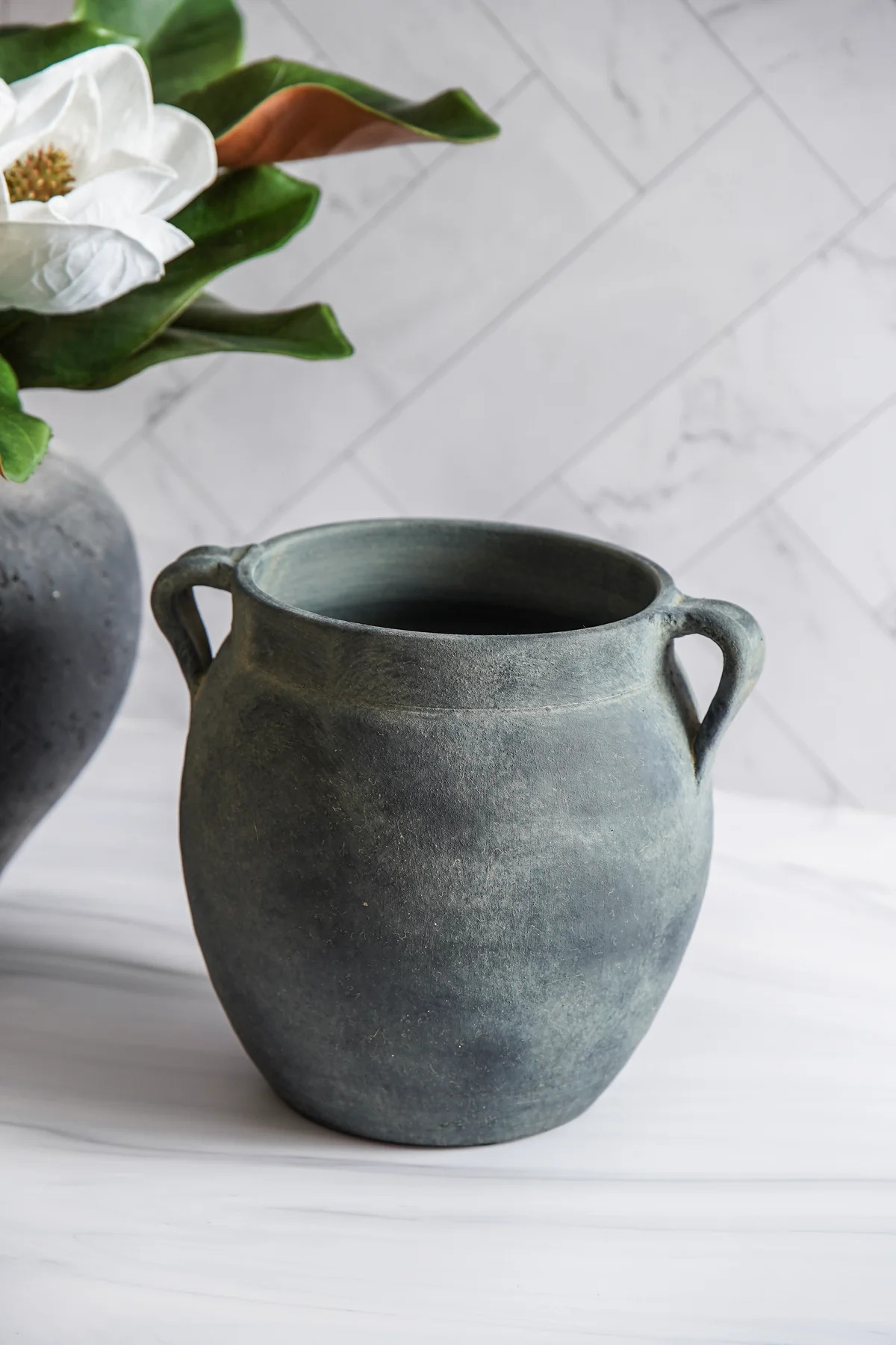 Maddox Charcoal Vase | MJHome