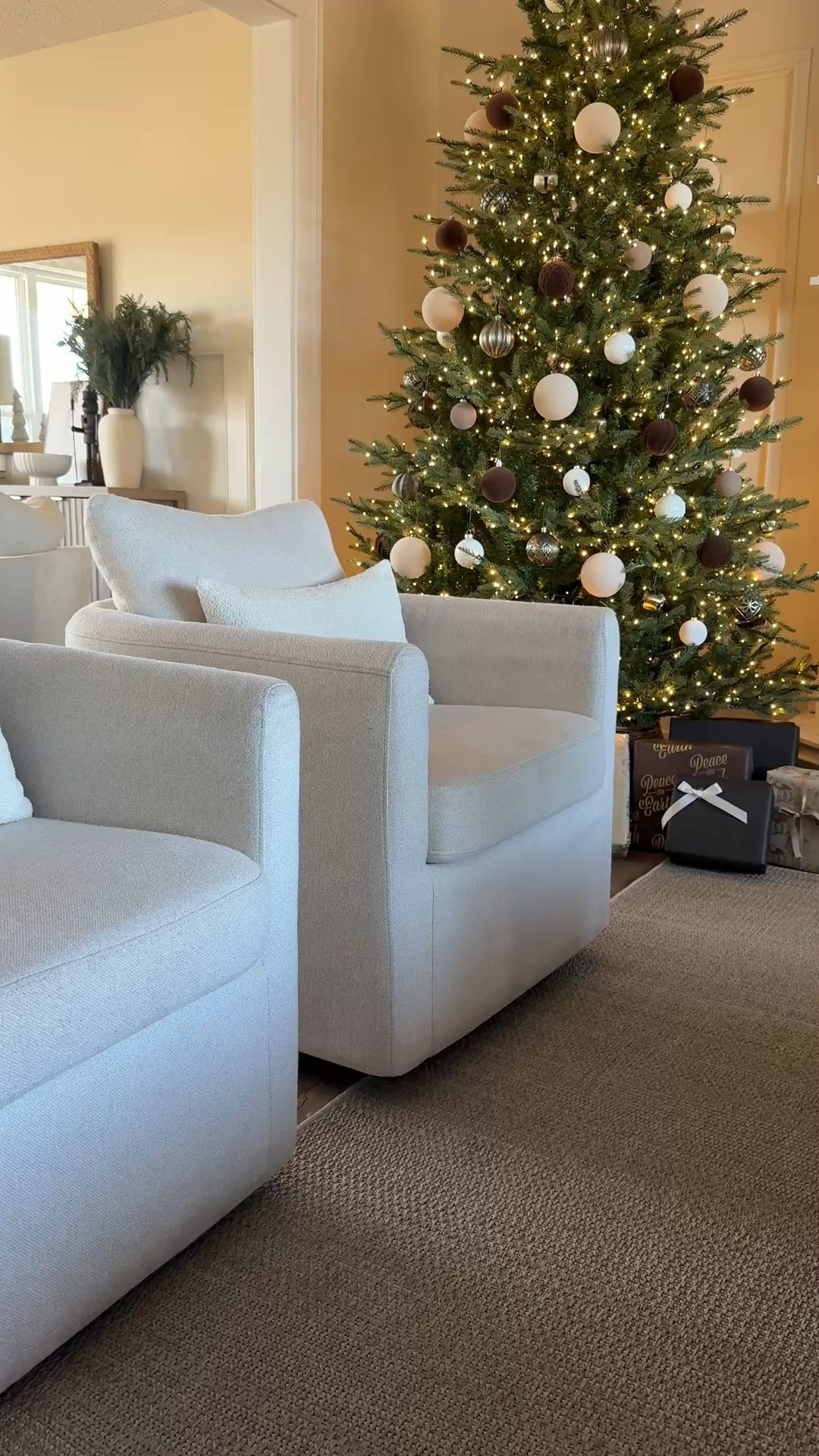 The best swivel accent chairs are on sale now! 

So comfortable and amazing quality, these are the beige.

Accent chair for chair, living room chair, living room area, rug, neutral rug 

#LTKHoliday #LTKHome #LTKSaleAlert