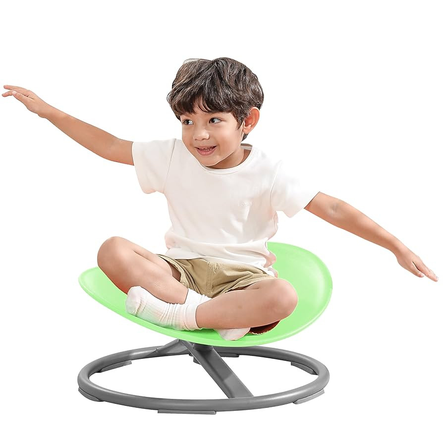 BABAMU Autism Kids Swivel Chair,Sit and Spin Chair for Kids,ADHD Sensory Integration Therapy,Trai... | Amazon (US)