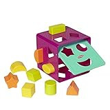 Amazon.com: Playskool Form Fitter Shape Sorter Matching Activity Cube Toy with 9 Shapes for Toddl... | Amazon (US)