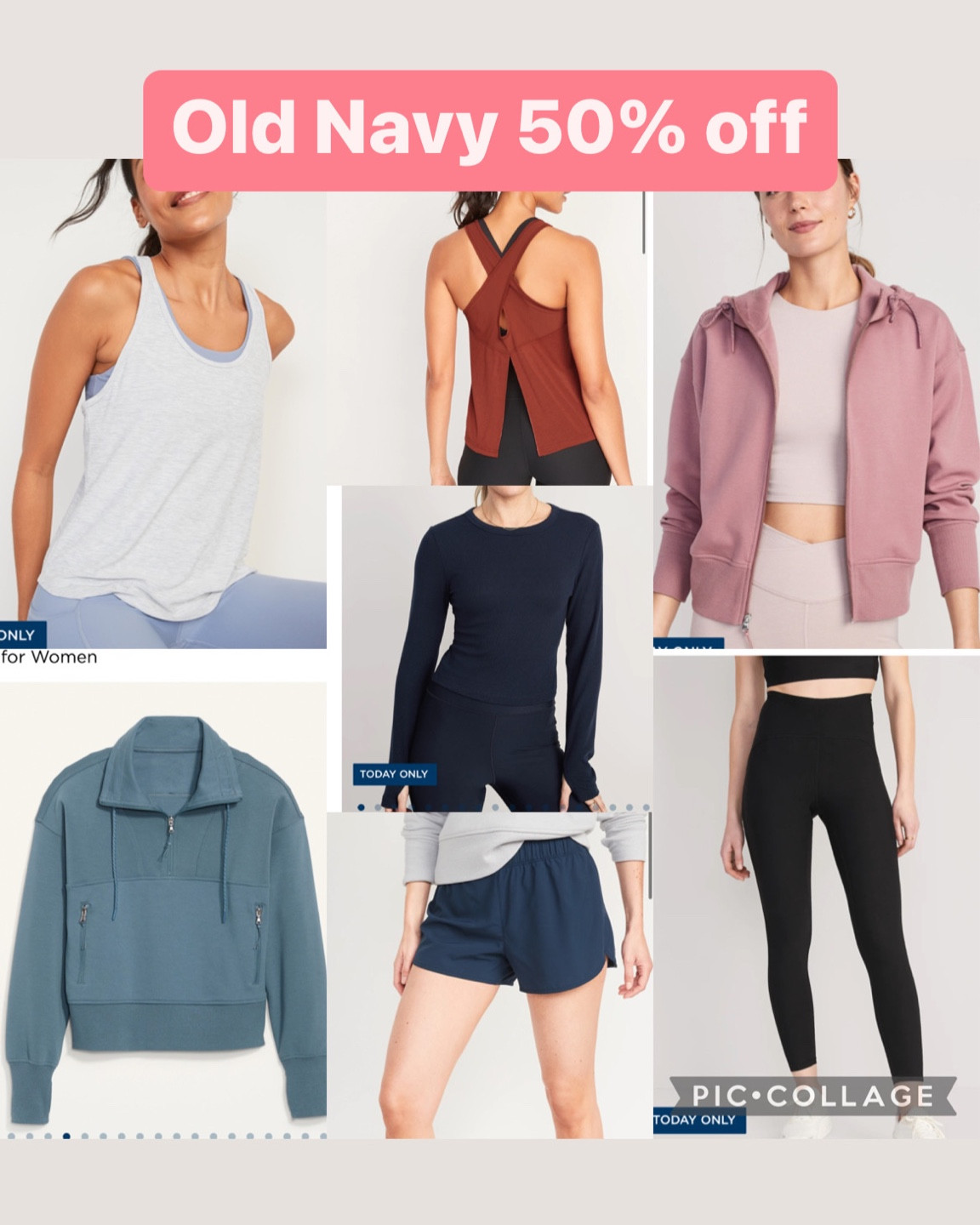 Old navy activewear 50% off #workout #fitness #athletic 

#LTKsalealert #LTKunder50 #LTKfit