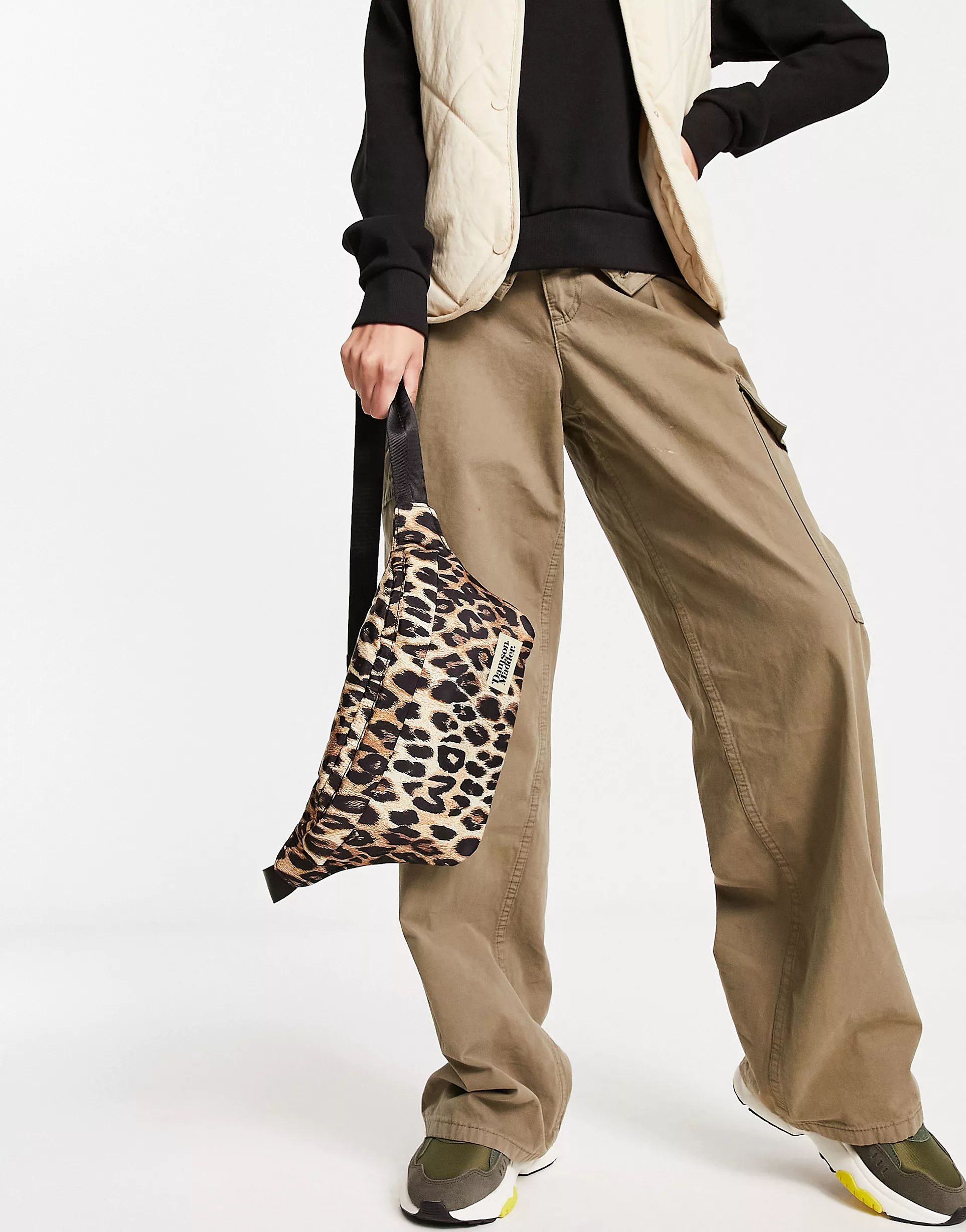 Damson Madder polyester fanny pack in leopard print | ASOS | ASOS (Global)