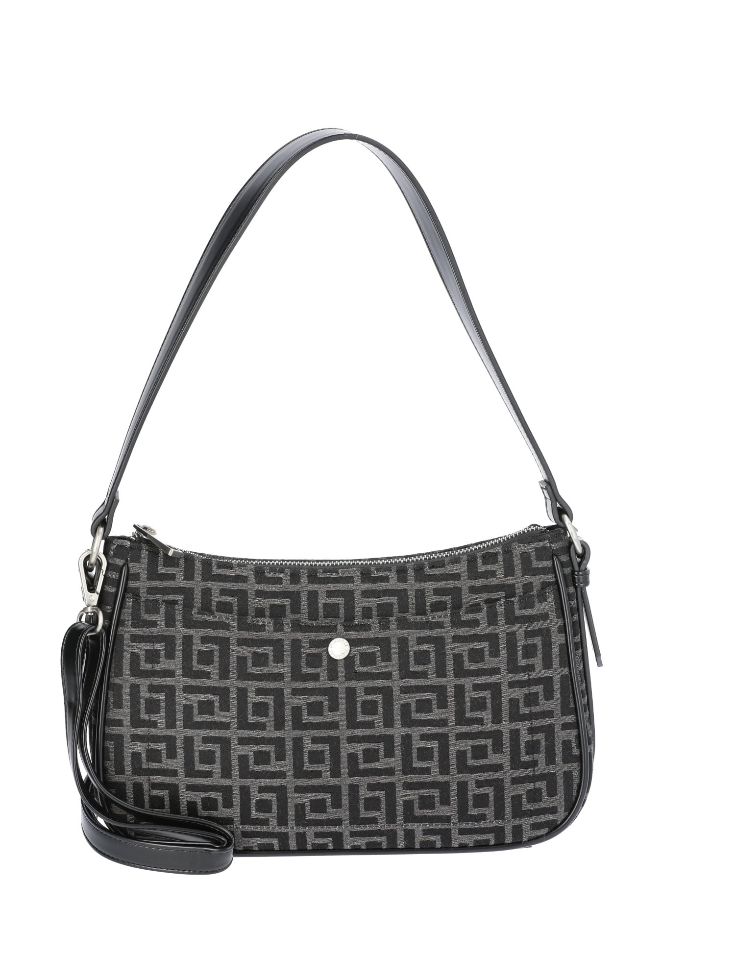Nicole Fiorelli Women's Crossbody, Black Geo Jaquard | Walmart (US)