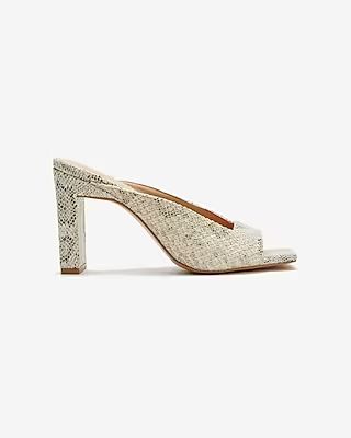 Square Peep Toe Heels$54.99 marked down from $78.00$78.00 $54.99Select Colors 50% Off in Cart4 ou... | Express