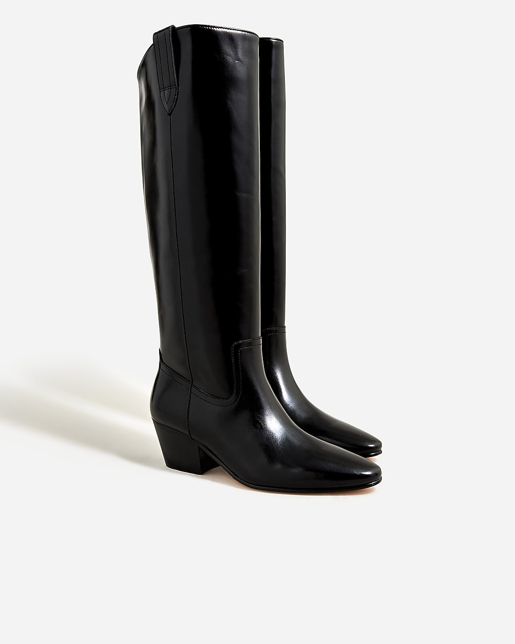 Piper knee-high boots in leather | J. Crew US