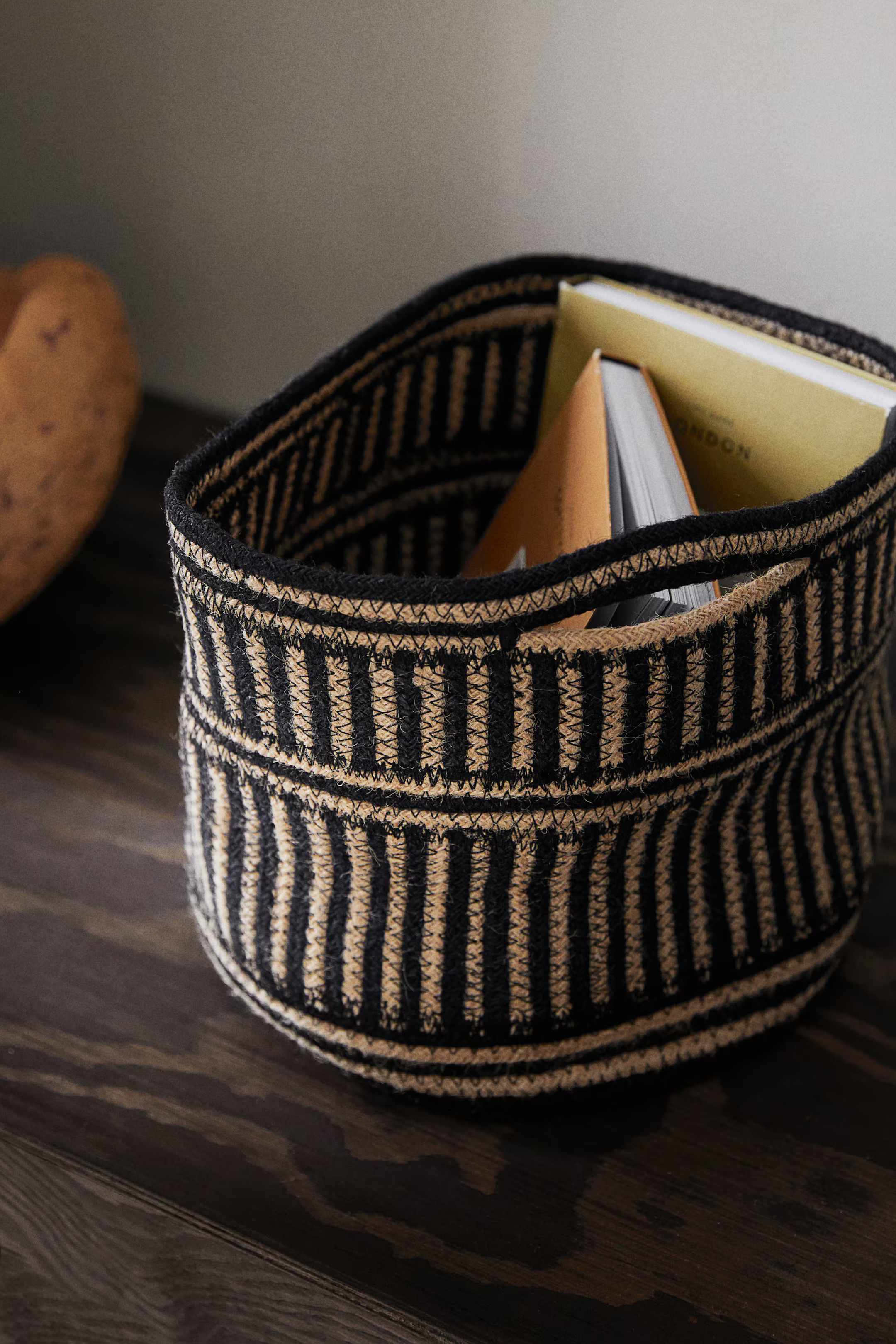 Small Patterned Storage Basket | H&M (US + CA)