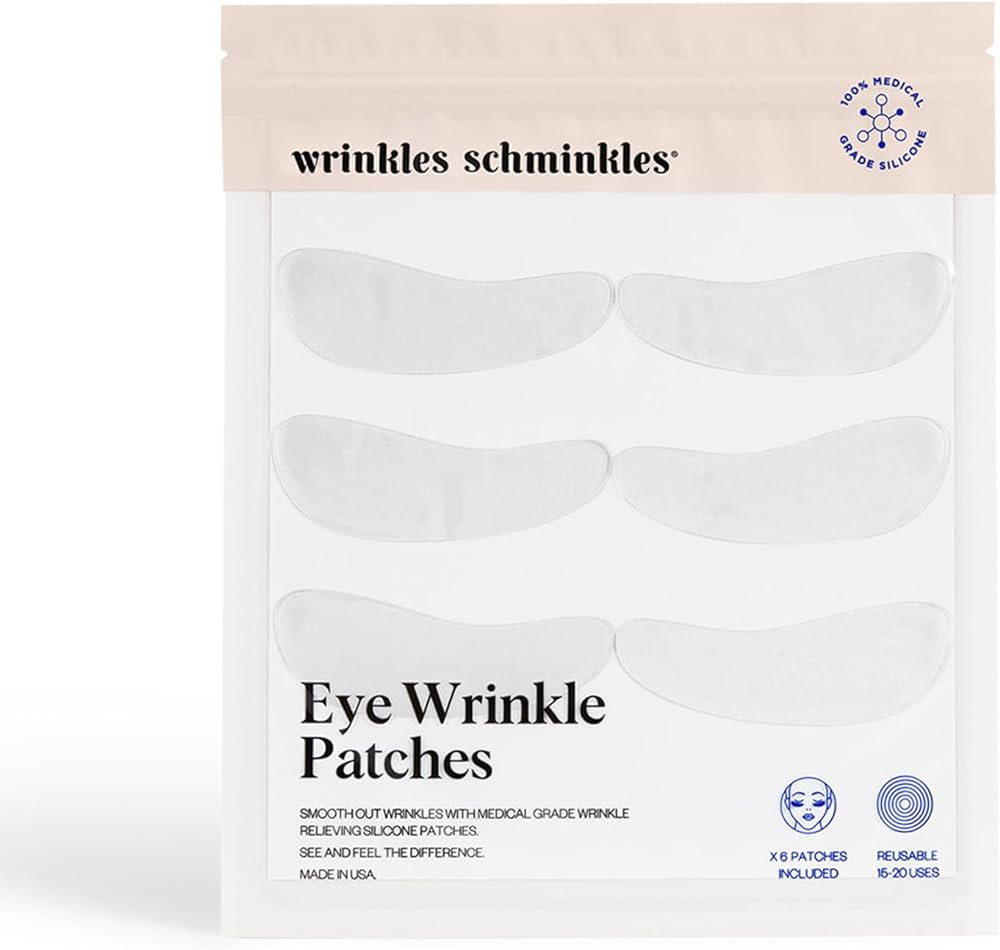 Wrinkles Schminkles Eye Wrinkle Patches | Smooth Eye Wrinkles, Crows Feet & Dark Circles Overnigh... | Amazon (US)