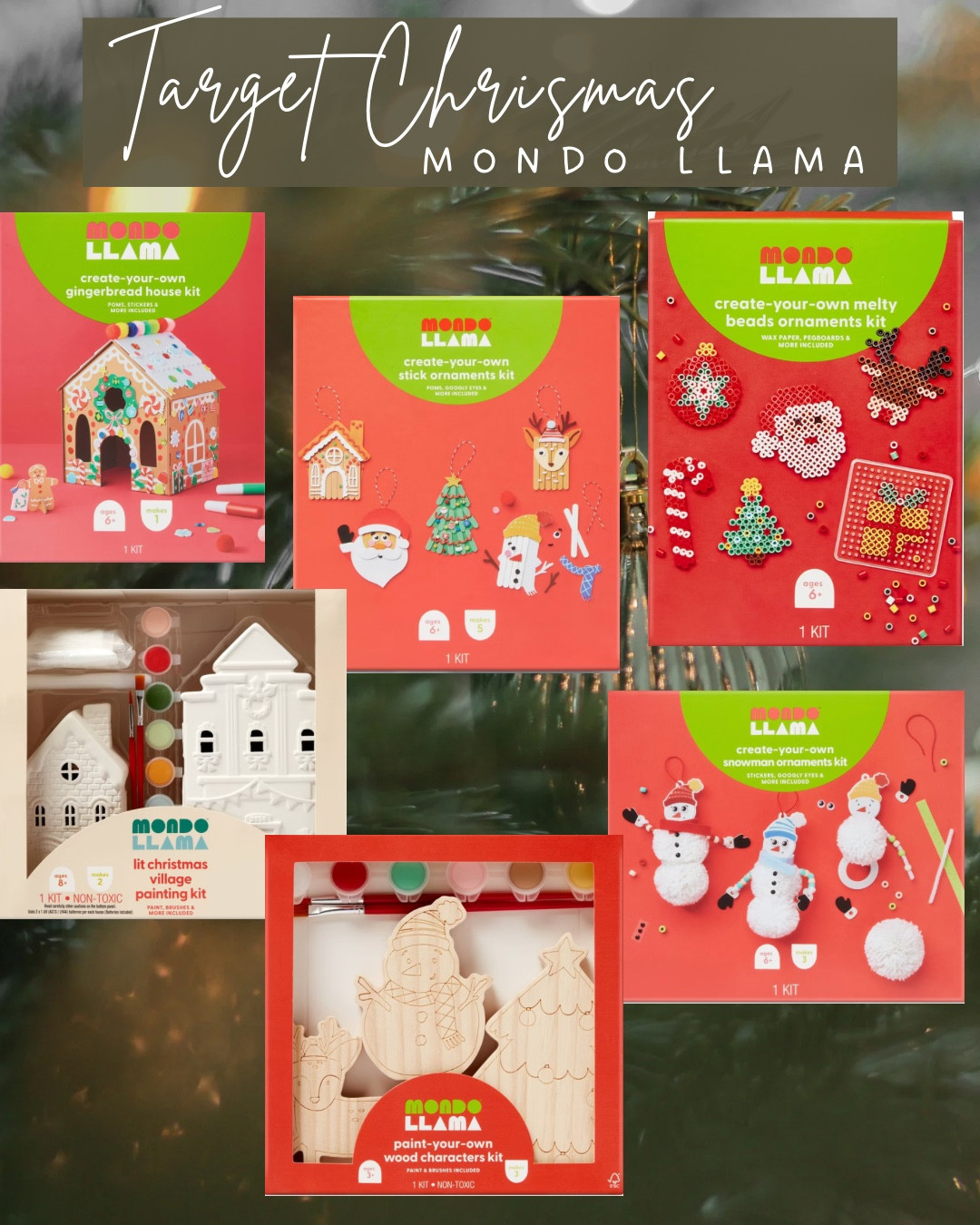 Target Christmas crafts. 🎄🎅🏼

#LTKHoliday #LTKSeasonal #LTKFamily