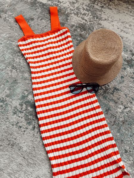Amazon summer striped bodycon knit dress under $40 / red & white dress / Memorial Day style / Amazon fashion / Amazon sunglasses / lack of color bucket hat 

#LTKTravel #LTKFindsUnder50 #LTKStyleTip