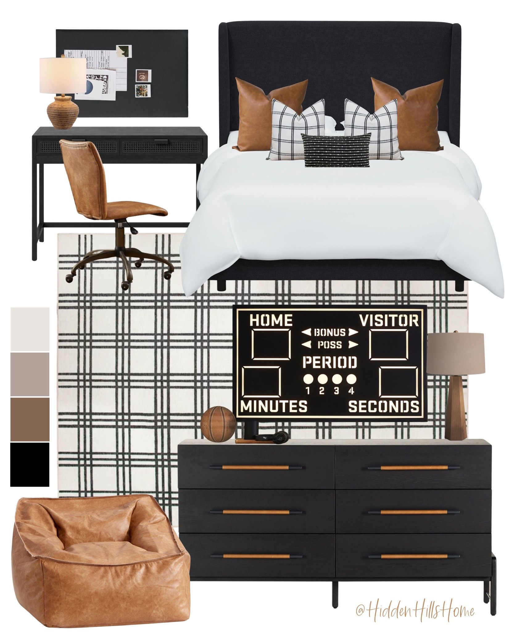 Teen boys room decor, masculine teen bedroom, boys bedroom design, boys room inspiration #boysbedroom

#LTKHome #LTKSaleAlert #LTKKids