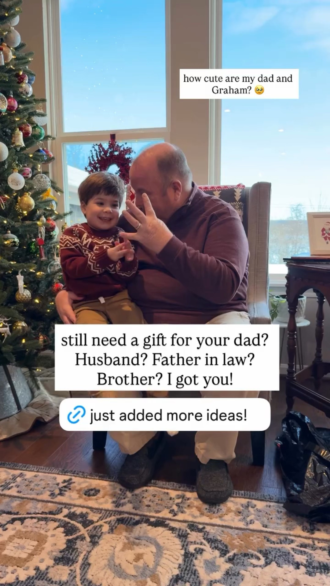 still need a gift for your dad? Husband? Father in law? Brother? I got you!  how cute are my dad and Graham? 🥹

#LTKHoliday #LTKFindsUnder50 #LTKGiftGuide