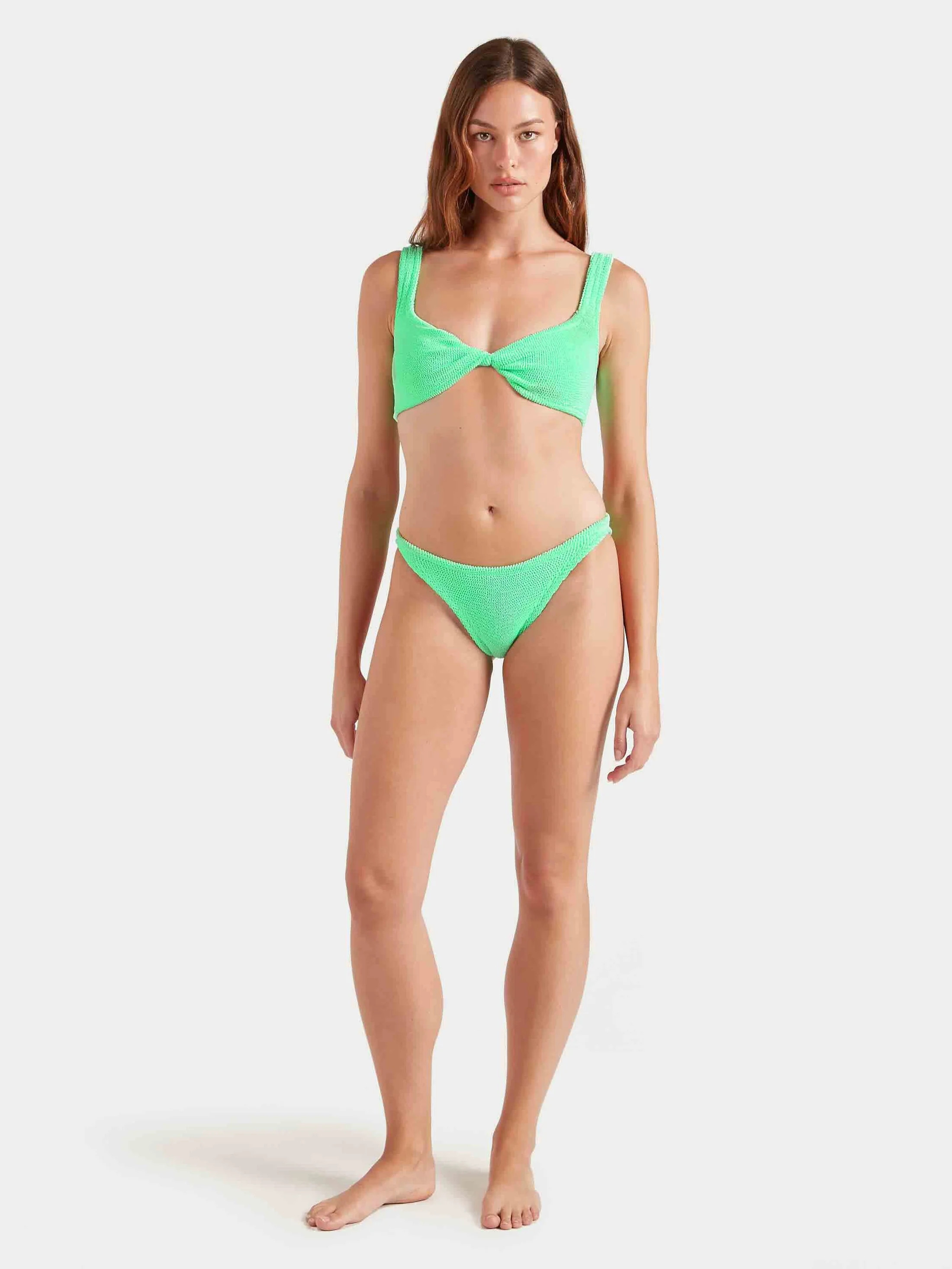Juno Bikini - Lime | HUNZA G