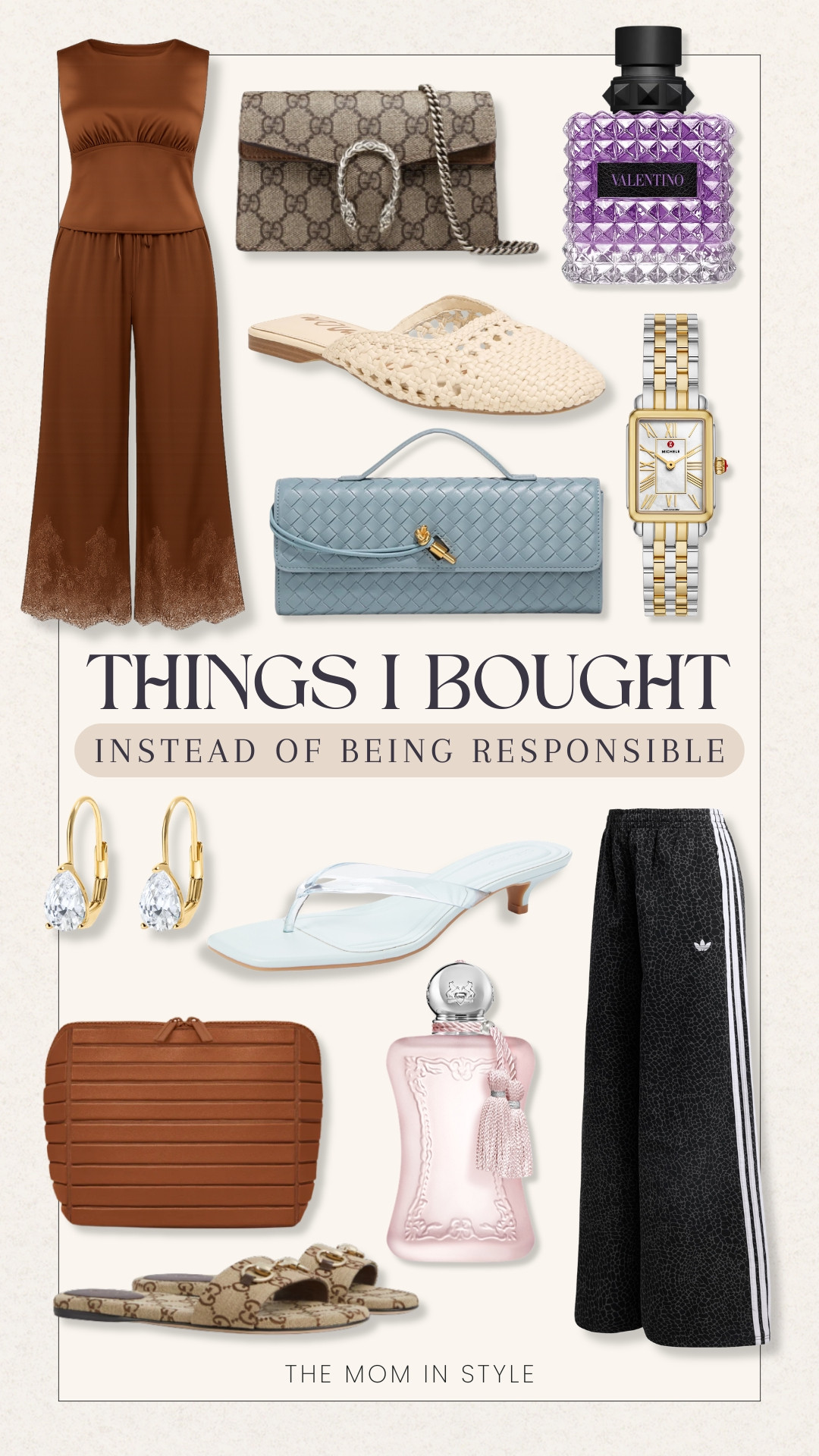 Things I bought instead of being responsible... and honestly no regrets. A mix of elevated staples, fun accessories, and a few splurge worthy pieces I know I'll wear on repeat. It's giving a little treat energy with outfits that still feel practical and styled.

recent purchases, current favorites, fashion finds, accessories haul, elevated basics, everyday style, splurge pieces, casual chic, outfit inspo, themominstyle

#LTKSeasonal #LTKootd #LTKTravel