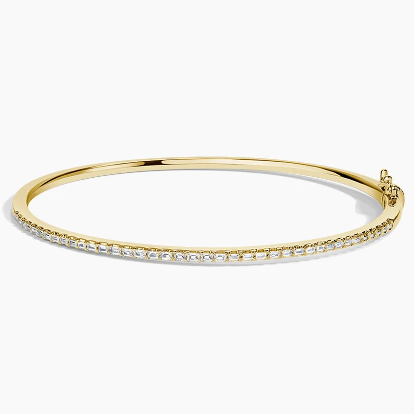 Whisper Baguette Diamond Bangle Bracelet (1/2 ct. tw.) | Brilliant Earth
