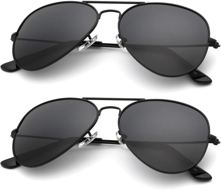 KALIYADI Classic Aviator Sunglasses for Men Women Driving Sun glasses Polarized Lens UV Blocking | Amazon (US)