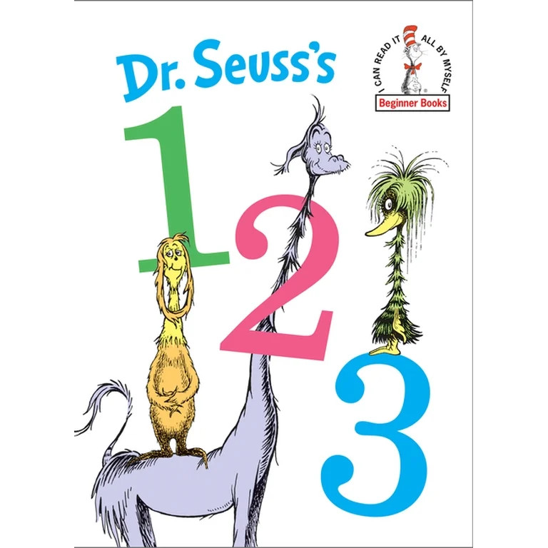 Beginner Books(R): Dr. Seuss's 1 2 3 (Hardcover) | Walmart (US)