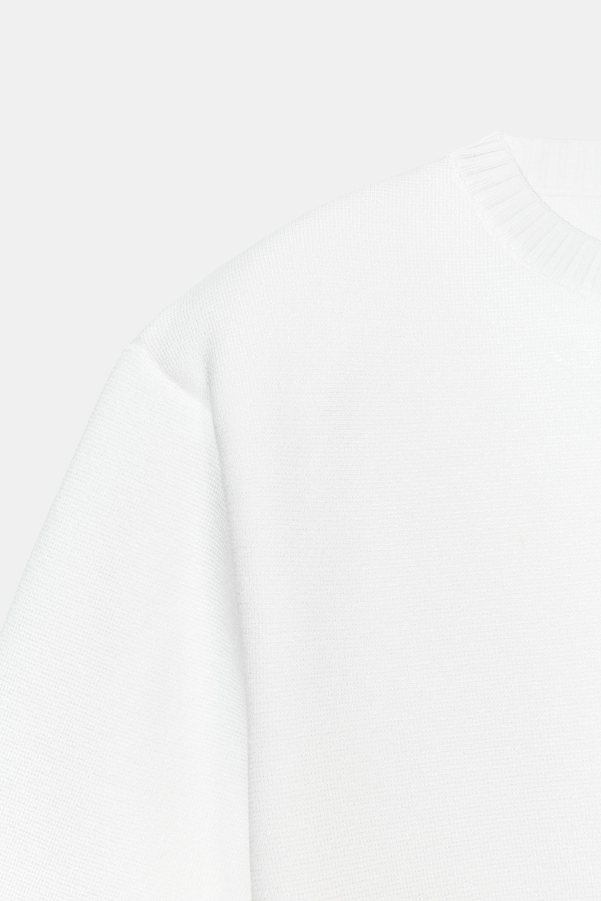 SHOULDER PAD KNIT TOP | Zara US