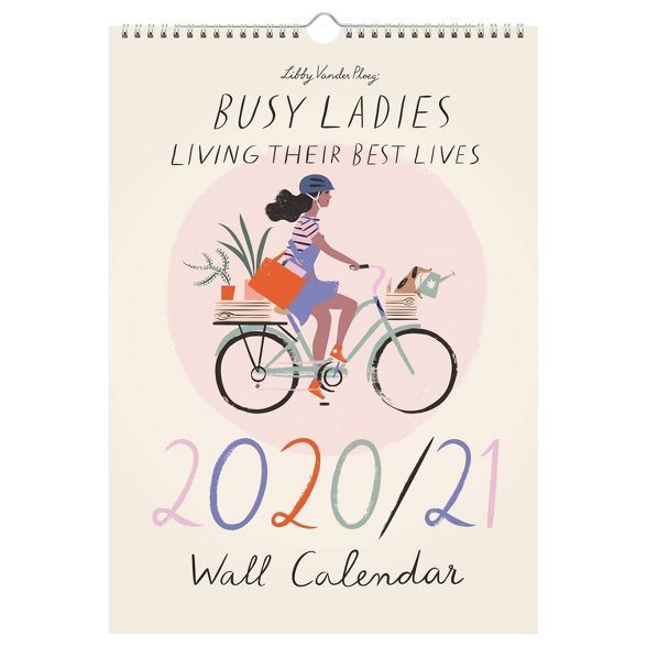 2020-21 Academic Wall Calendar Monthly 12" x 17" - Libby VanderPloeg for Cambridge | Target