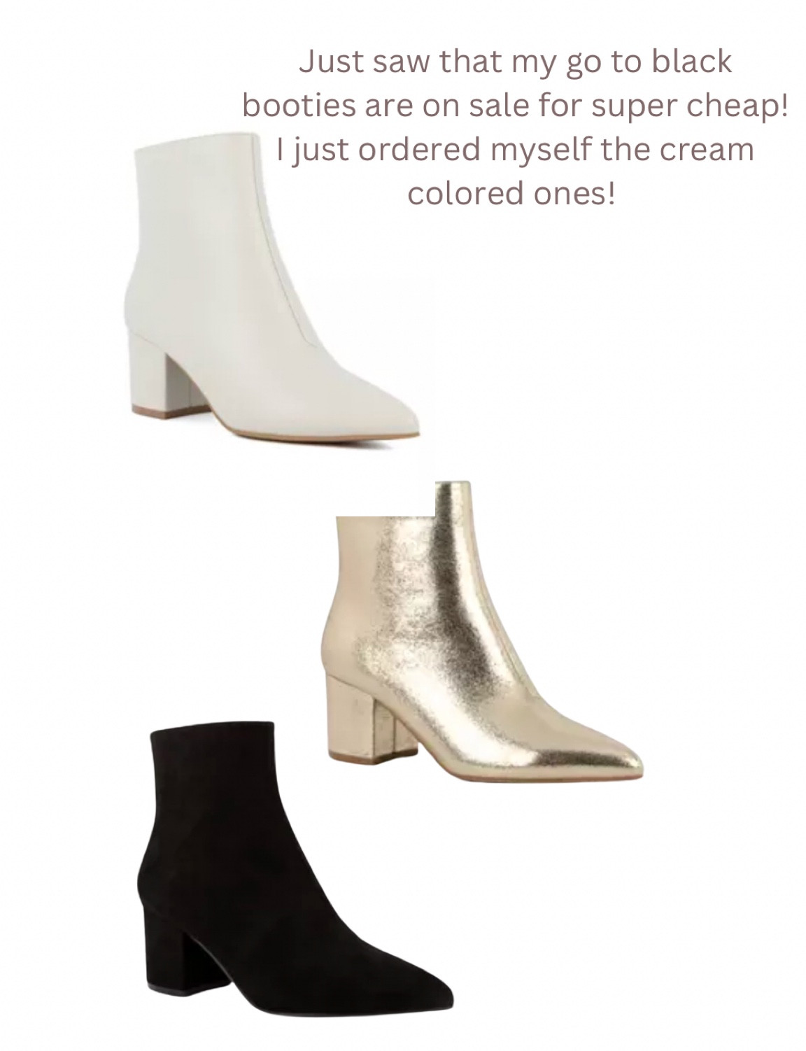 go to booties, boots, sale shoes, holiday shoes, winter boots

#LTKFindsUnder50 #LTKHoliday #LTKShoeCrush