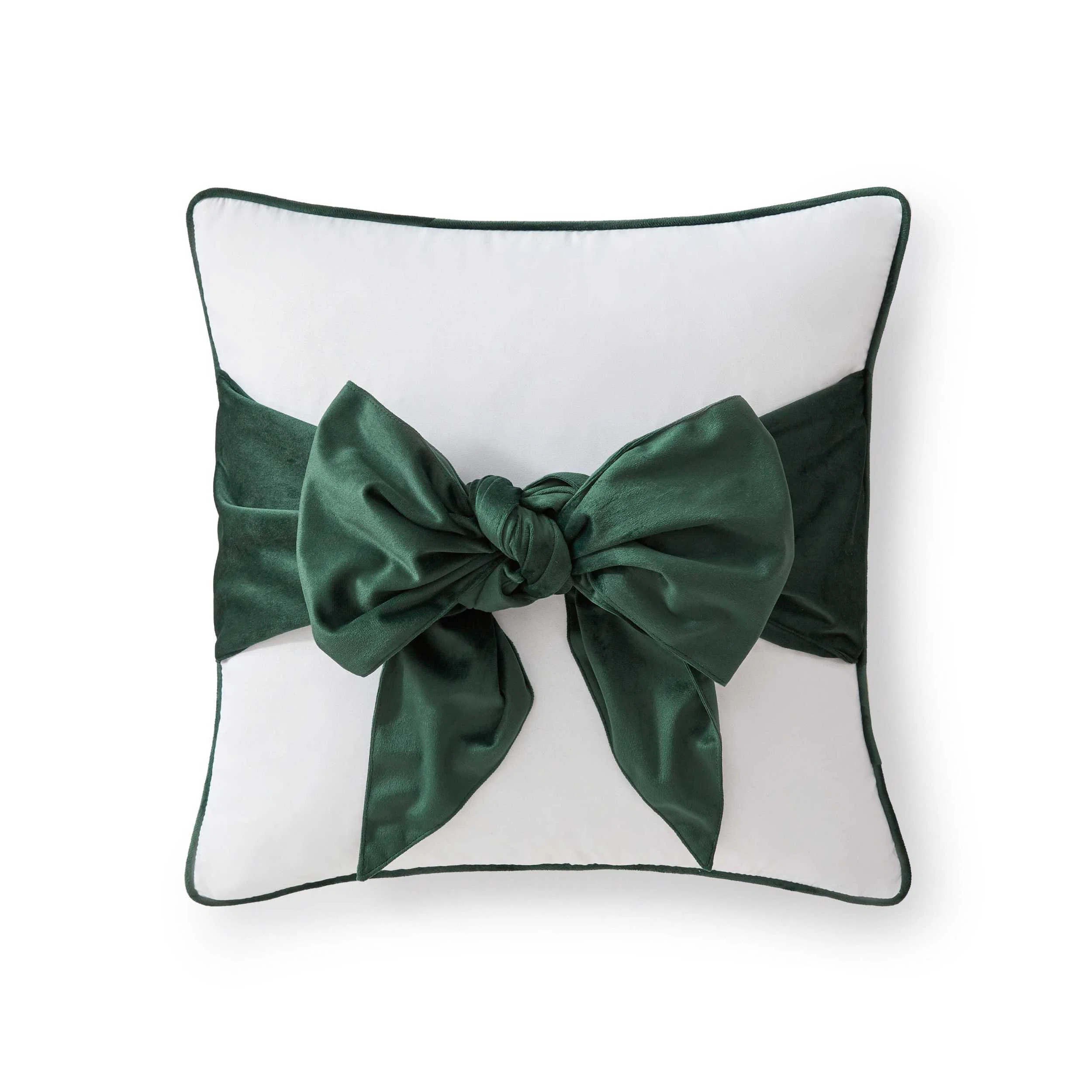Martha Stewart Bedford Bow Pillow Green Throw Pillow | Wayfair | Wayfair North America