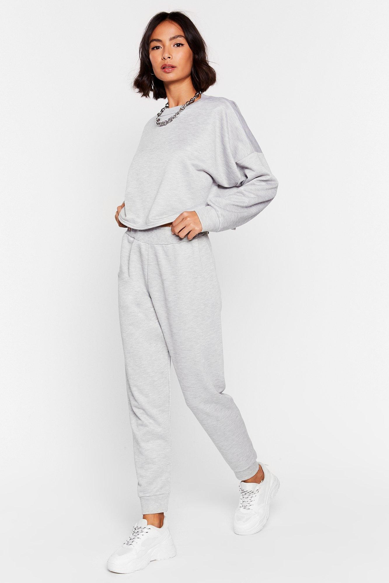 Work Things Out Sweater and Joggers Lounge Set | NastyGal (US & CA)