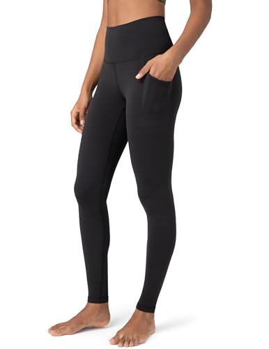 Colorfulkoala Women's Dreamlux High Waisted Workout Leggings 25" / 28" Inseam Yoga Pants with Poc... | Amazon (US)