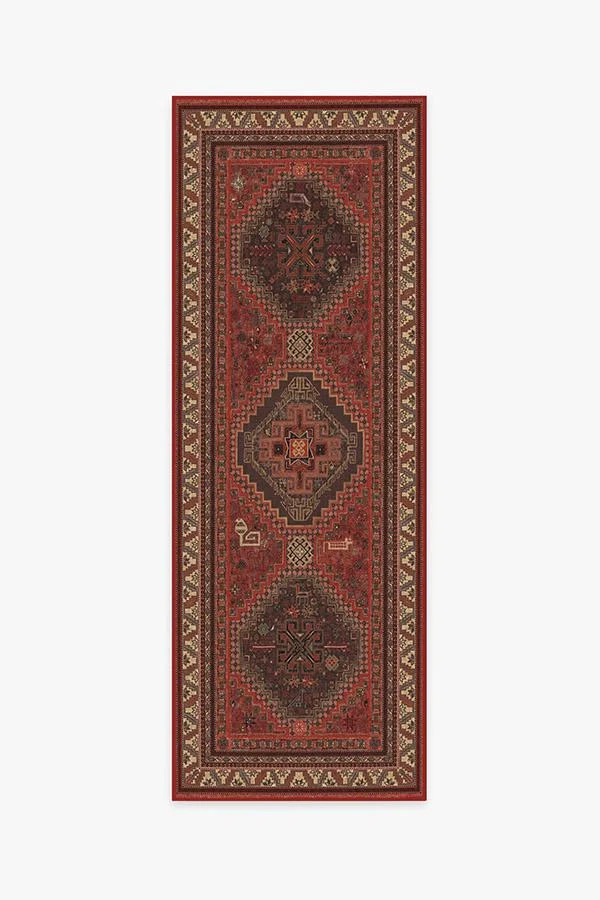 Zareen Scarlet Red Flatwoven Rug | Shop.app